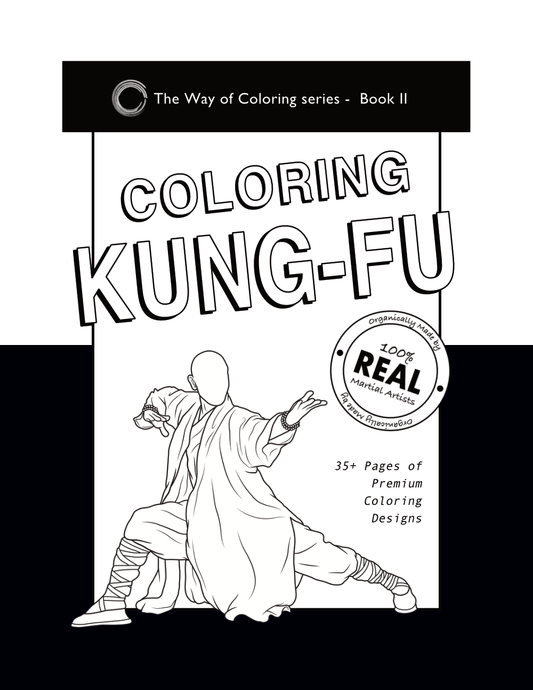 "Coloring Kung-fu" Coloring Book
