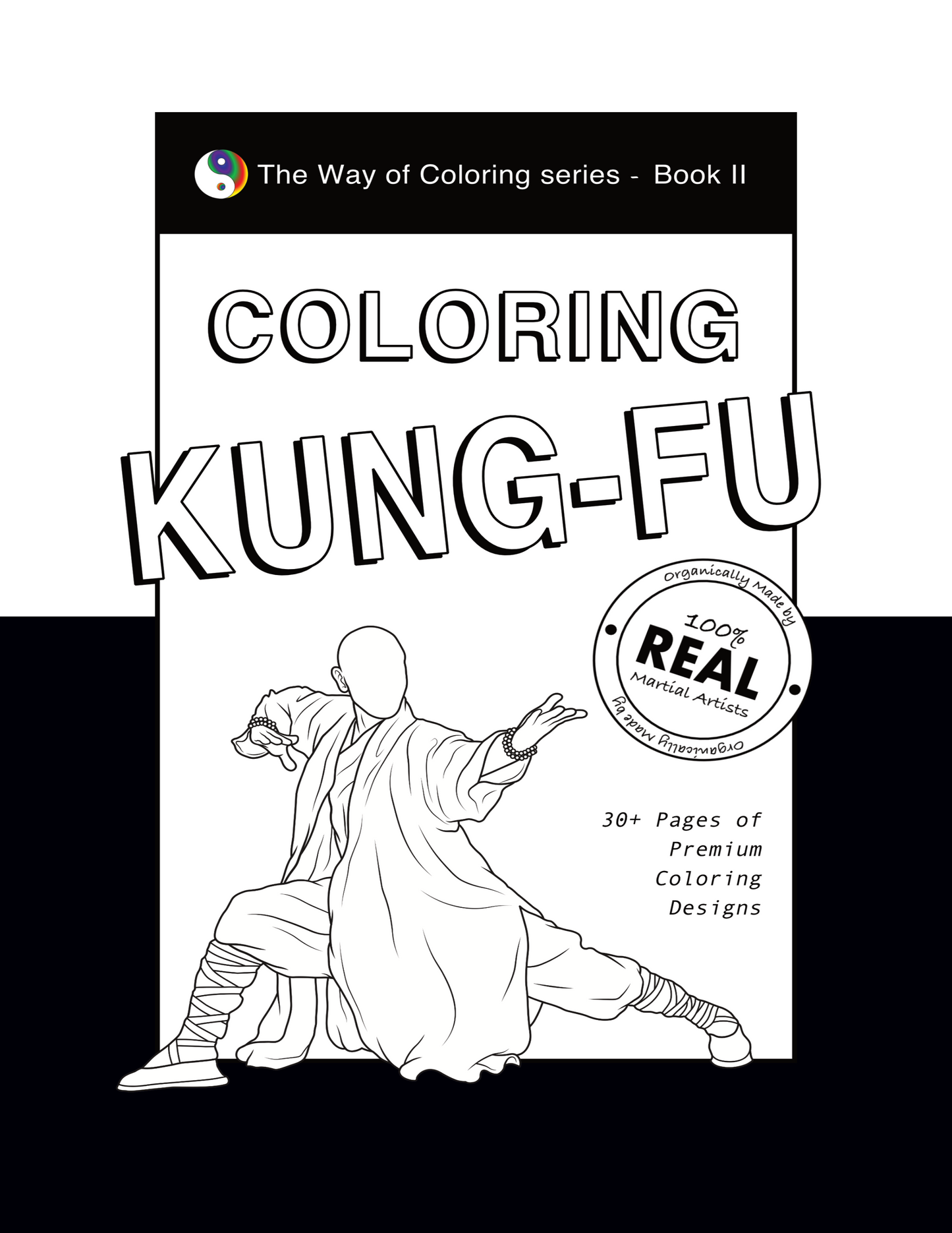 "Coloring Kung-fu" Coloring Book