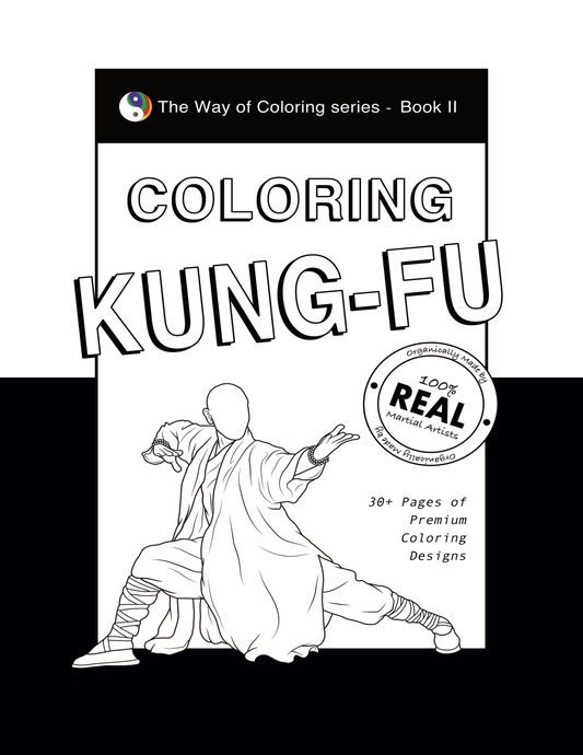 "Coloring Kung-fu" Coloring Book